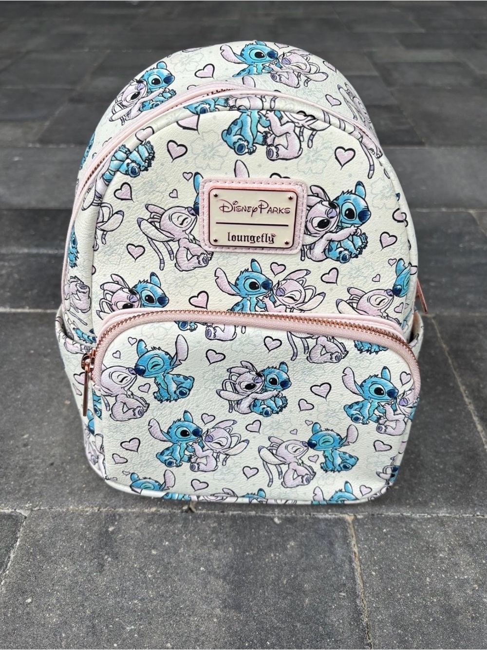 Disney Parks Stitch Loungefly - Angel and stitch Loungefly Backpack